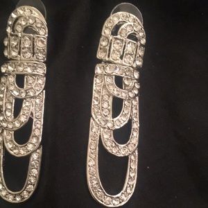 NWT rhinestone earrings